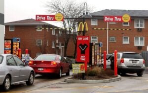 McDonald's drive-thru