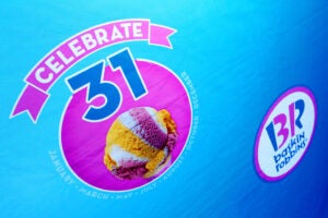 Baskin Robbins sign