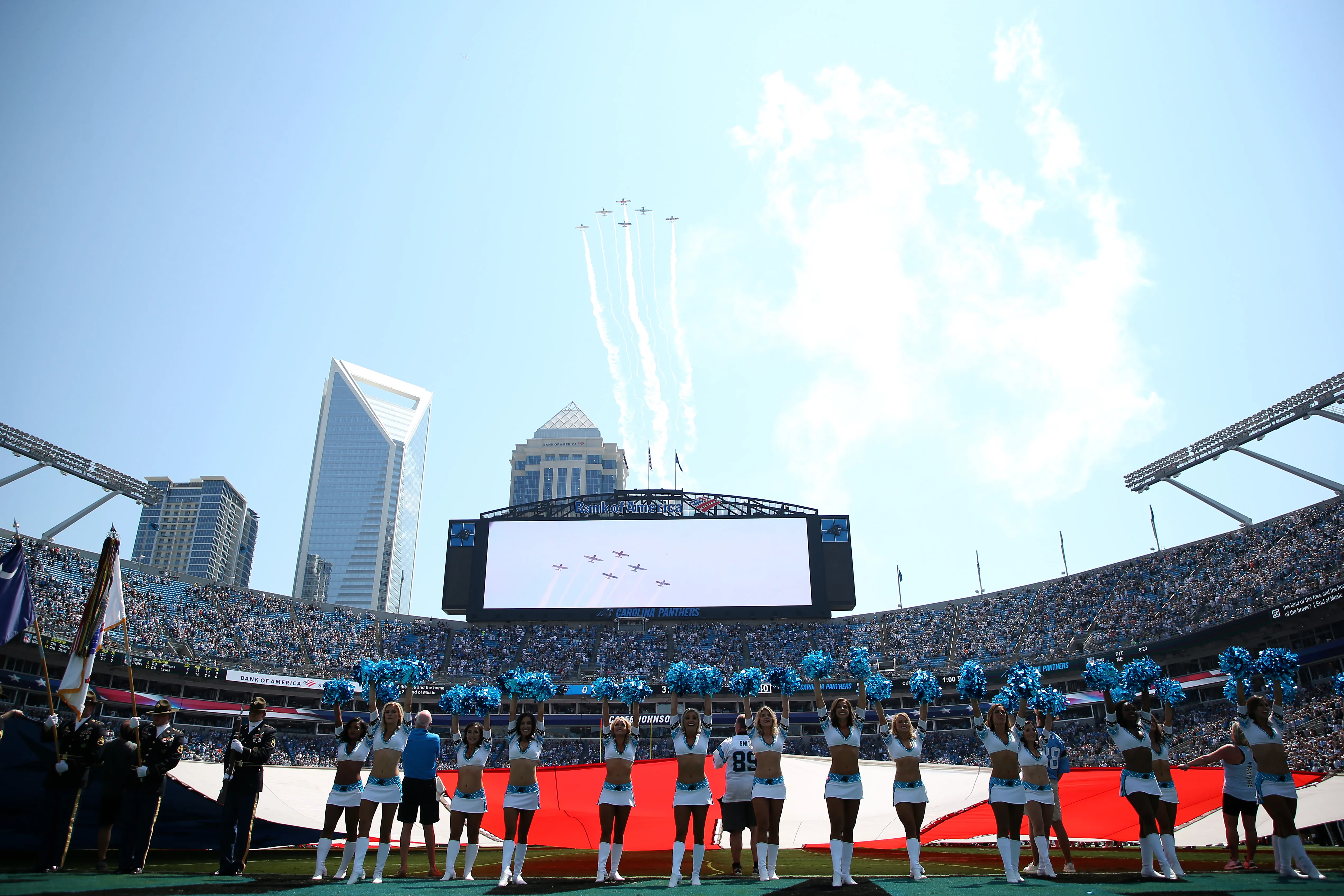 Fan Fest for Carolina Panthers 