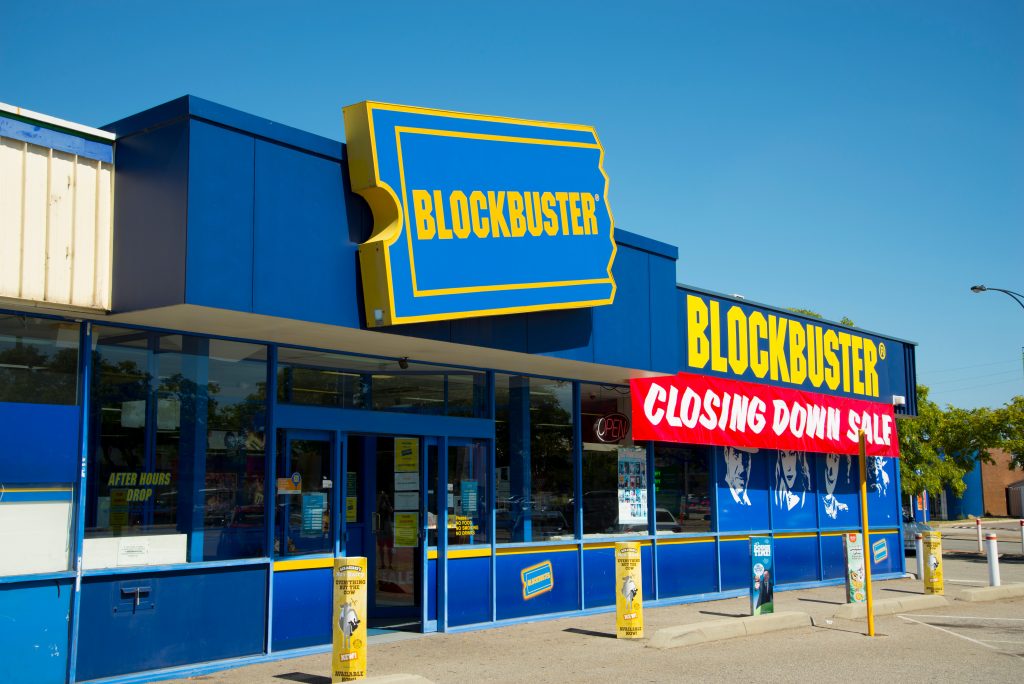 Blockbuster store closing