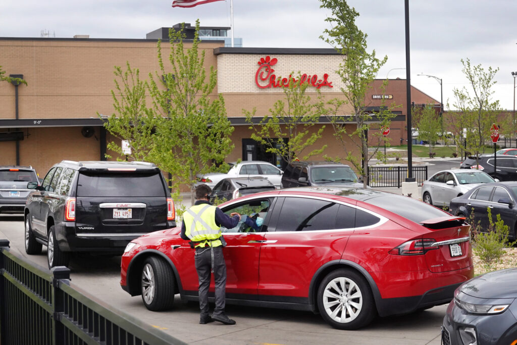 Chick-fil-A drive-thru