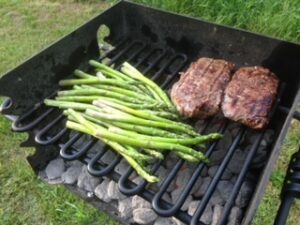 Steaks and Asparagus